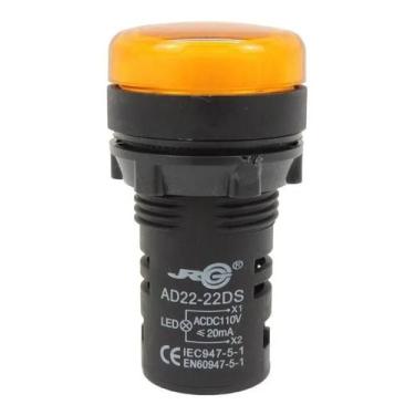 Imagem de Sinaleiro Led 22Mm 110V Amarelo Ad22-22Ds Jrg