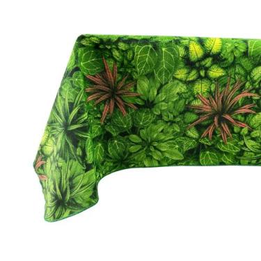 Imagem de Toalha De Mesa Retangular Estampada Folhagens Costela - MUMUDECOR, JAR