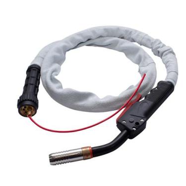 Imagem de Tocha para Solda MIG Alumínio C/Teflon SMBE OMOX-235 C/Raspa 2 Metros 