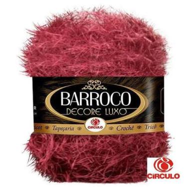 Imagem de Barroco Decore Luxo Peludo N 6 Círculo 180m Circulo, Marsala - 330