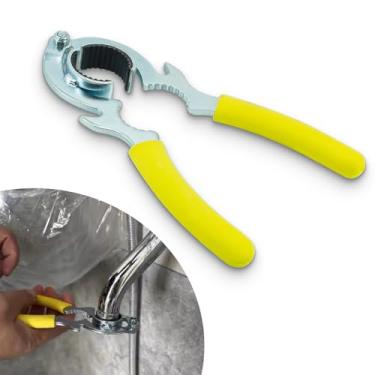 Imagem de Datrenm Chave de remoção de aerador de torneira, chave borbulhadora de torneira, ferramenta aeradora de torneira, chave de arejamento, ferramenta de instalação de torneira para aerador de pia de