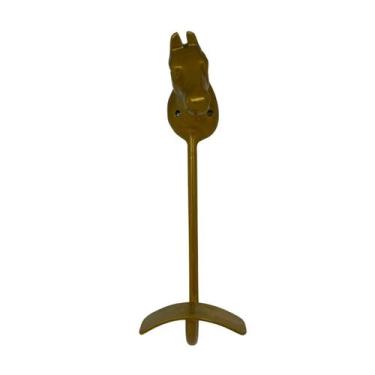 Imagem de Suporte de chapéu cabeça cavalo dourado organizador pendurador cabide 