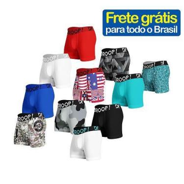 Imagem de Kit 15 Cuecas Box Boxer Droop! , M