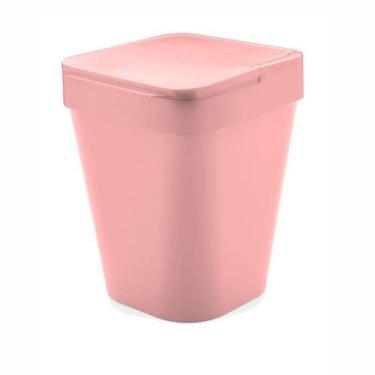Imagem de Lixeira Ou Izzy 5L Rosa Quartz - Lx 115