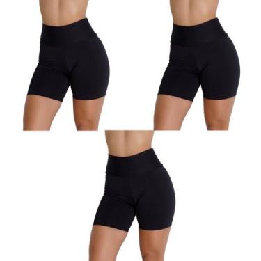 Imagem de Kit 3 Short Suplex Academia Fitness Legging  Corrida Natação - LMP Con