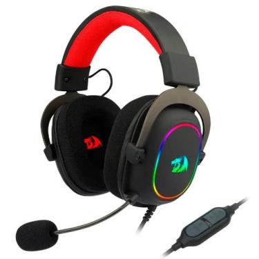 Imagem de Headset Gaming Redragon Zeus-X H510-RGB - Preto (com Fio)
