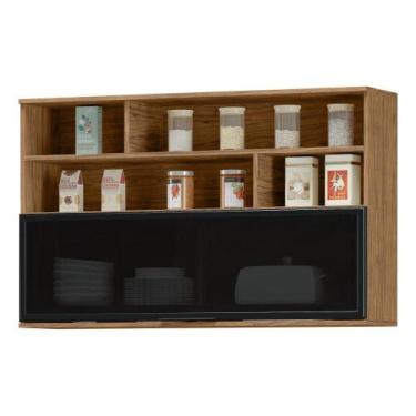 Imagem de Armário Aéreo 120cm 1 Porta Basculante MX Móveis Toscana - Mx Moveis