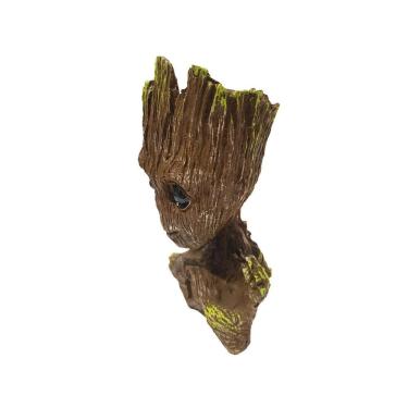 Imagem de Baby Groot Vaso Porta Objetos Resina 15 Cm Apaixonado