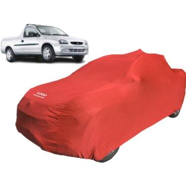 Imagem de Capa Automotiva Veste Fácil Para Chevrolet Pick-Up Corsa - Mz, Vermelh
