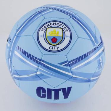 Imagem de Bola Manchester City Estádios 24 Campo Azul - Sportcom, 05