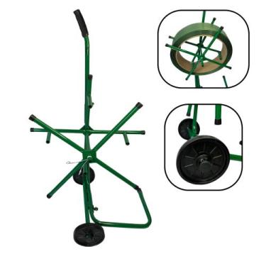 Imagem de Carrinho Desbobinador para Fita Pet de Arquear - Tiger Embalagem, Verd