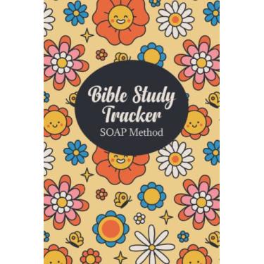 Imagem de Bible Study Tracker: Journaling Notebook for Teen Girls | Bible Study Notes Book for Studying Scripture Using the SOAP Method - Floral Design Cover