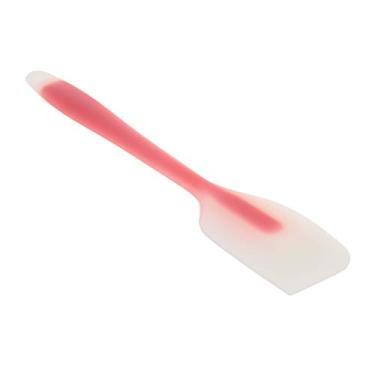 Imagem de Utoolmart Espátula de silicone resistente ao calor espátulas de cozinha antiaderentes para assar e cozinhar rosa, 1 peça, presentes para o Natal