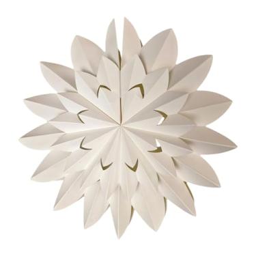 Imagem de Nishiyuenyi Origami Lanterna Lustre Abajur Luminária Dobrável Luz de Teto Abajur Pendente Abajur para Escritório, Diâmetro 40cm