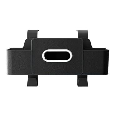 Imagem de ontto Caixa de armazenamento de assento de carro pendurada na parte de trás com gancho de encosto de cabeça, porta-copos, organizador multifuncional para guardar tecidos, telefone, lanches, bebidas,