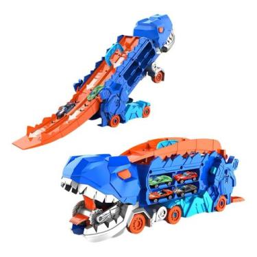 Imagem de Caminhão Dinossauro Rampa Cegonha Devorador De Carros - DinoTruck Dino