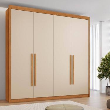 Imagem de Guarda Roupa Casal 4 Portas Conquista Móveis