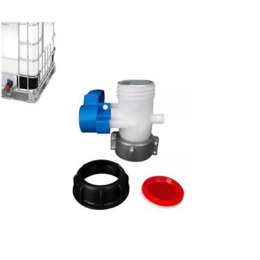 Imagem de Válvula Registro Para Container Ibc Porca Giratória 60x60 Ofa Amb