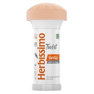 Imagem de Desodorante Twist Creme Vanilla Herbíssimo 45G - Dana - Dana Cosmético