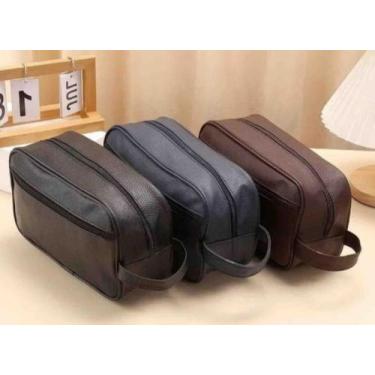 Imagem de Necessaire Estojo Masculino Elegância Praticidade em Cada Detalhe - On
