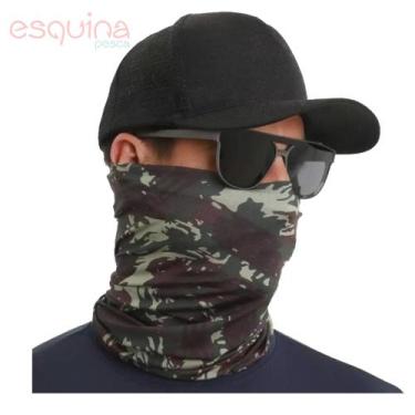 Imagem de Bandana balaclava camuflada com proteção u.v e tecido dry - ORO ADVENT