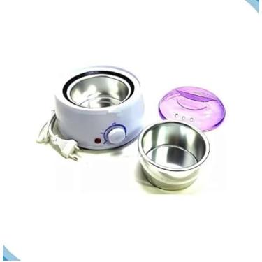 Imagem de Aquecedor de Cera Quente Bivolt - Panela para Depilação Prática e Eficiente em Casa