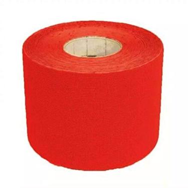 Imagem de Fita Kinésio Multilaser Muscle Fix 5x500cm Rolo Vermelho - HC043