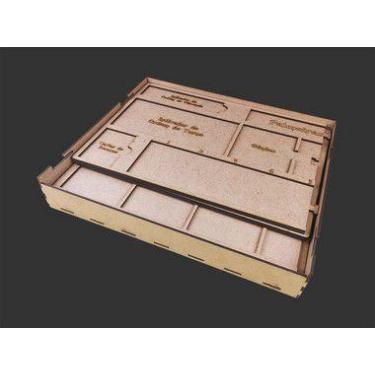 Imagem de Playmat em MDF para Five Tribes - COM CASE - Bucaneiros Jogos