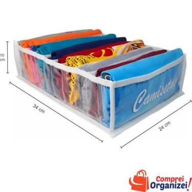 Imagem de Colmeia Organizadora Gaveta Kit 3 Pçs - - Comprei Organizei!