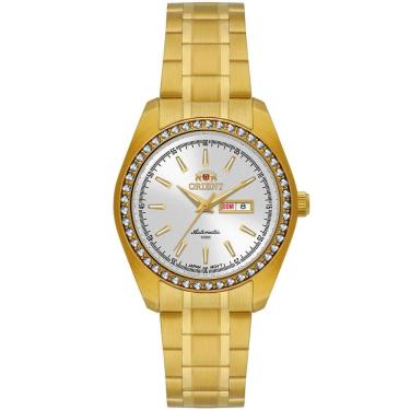 Imagem de Relógio ORIENT feminino automático dourado NH6GG003 S1KX