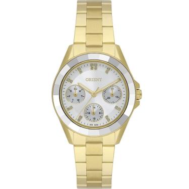 Imagem de Relógio ORIENT feminino automático dourado FGSSM103 S1KX