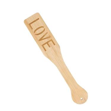 Imagem de Chibata Madeira LOVE  32cm em Bambu - SEXY IMPORT