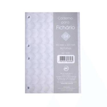 Imagem de Refil Fichário Colegial Dac Cinza 96 Fls