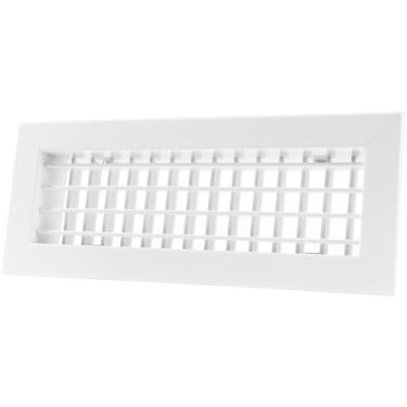 Imagem de Repa Market 30,48 cm x 10,16 cm (abertura do duto) capa de saída de ar - lâmina branca da persiana tampa de ventilação de alumínio - grade de retorno HVAC de admissão/exaustão de ar - parede, teto