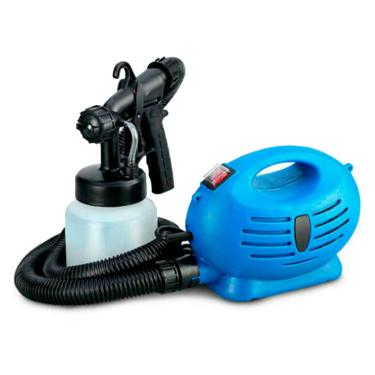Imagem de Pistola Pulverizadora Elétrica para Pintura, 650W, Azul e Preto (220, Volts)