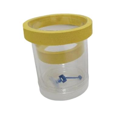 Imagem de Baoblaze Caixa de isolamento de criação de peixes flutuantes, alimentador de criador de aquário, acessório de incubatório de aquário para peixe -palhaço Guppy