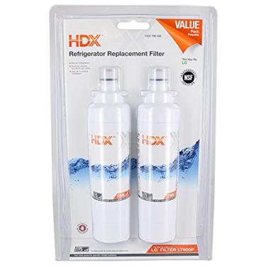 Imagem de HDX Filtro de água/purificador de substituição FML-4 para refrigeradores LG (pacote com 2)