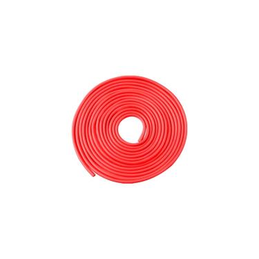 Imagem de Borracha Proteção Porta Universal Carro Camionete Vermelho