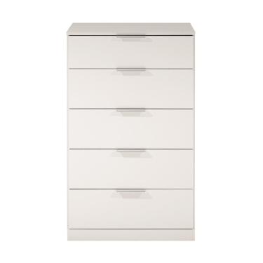 Imagem de Cômoda Versatti Com 5 Gavetas Bartira Branco