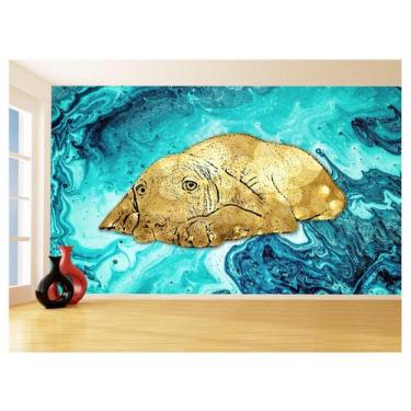 Imagem de Papel De Parede 3D Animais Pop Art Cachorro Pet 3,5M Pxa223 - Você Dec