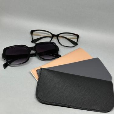 Imagem de Kit 3 porta óculos de sol e grau (case /capinha /estojo /caixinha) em 