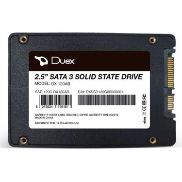 Imagem de Ssd 120 2.5" Duex Dxs120d, 520mb-s