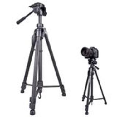 Imagem de Tripé Câmera Fotográfica Profissional Cabeça Hidráulica Universal ZK-3