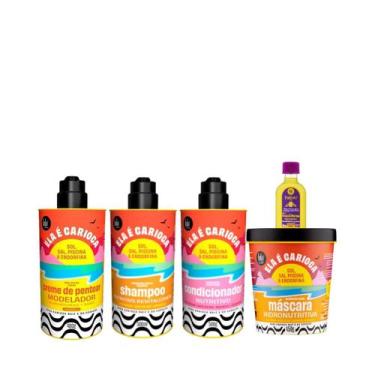 Imagem de Kit Lola Ela é Carioca Shampoo + Condicionador + Mascara + Cpp 3ABC + 