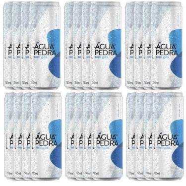 Imagem de Água Mineral Natural Lata Água Da Pedra Fruki Pack 24x350ml