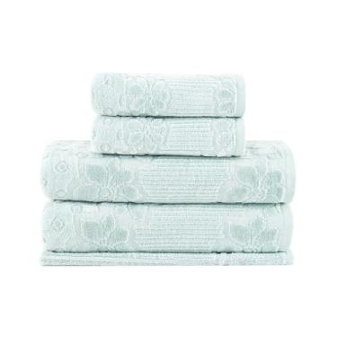 Imagem de Jogo de Toalhas Buddemeyer Lollipop Banho Verde Calmo 5 peças