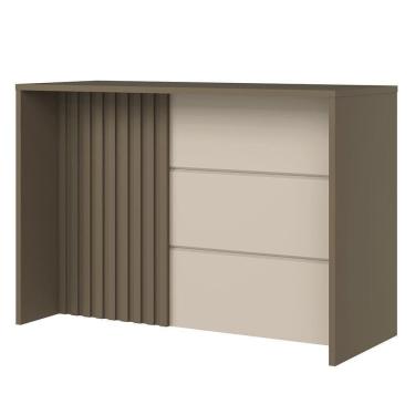 Imagem de Bancada Ilha Gourmet Ripada Connect Duna/cristal - Móveis Henn Duna/cristal