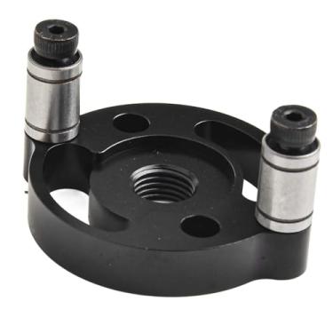 Imagem de Baoblaze Guia de perfuração de gabarito de cavilha autocentrante vertical, localizador de furos de madeira, gabarito de cavilha fácil de usar, Preto