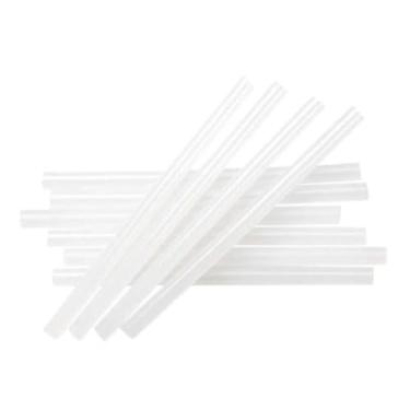 Imagem de Kit de Cola Quente, 10 Bastões, Fino ou Grosso, Transparente (Grosso)