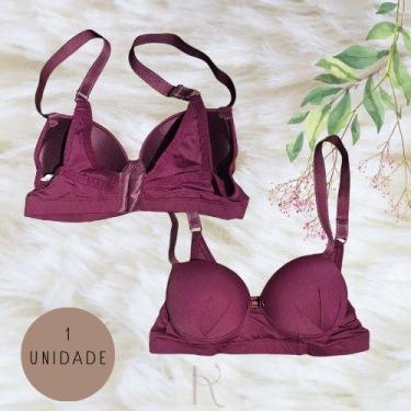 Imagem de Sutiã Reforçado com Bojo Sustentação Pala Larga Lingerie - DKelly, Var